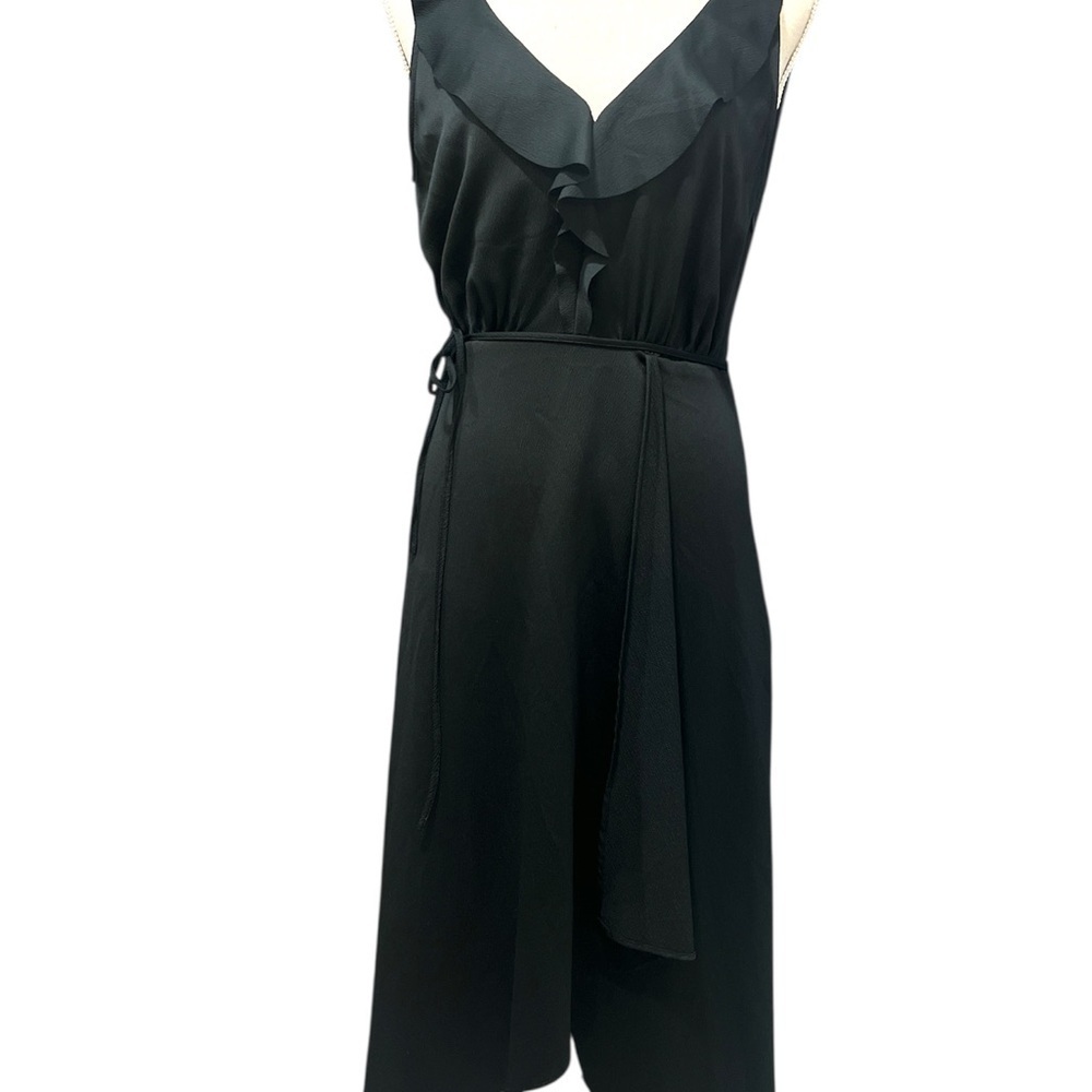 French Connection Black Textured Fabric